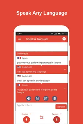 Speak and Translate All Languages android App screenshot 9